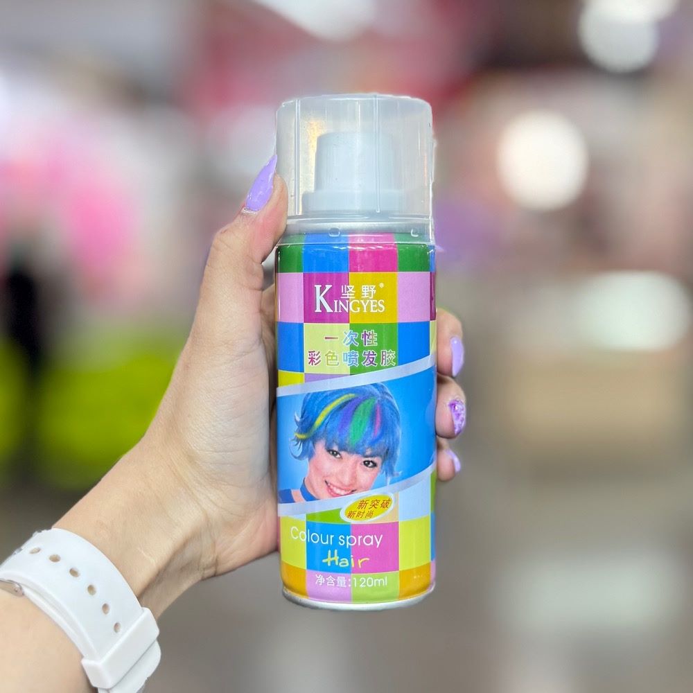 اسپری رنگ مو زرد